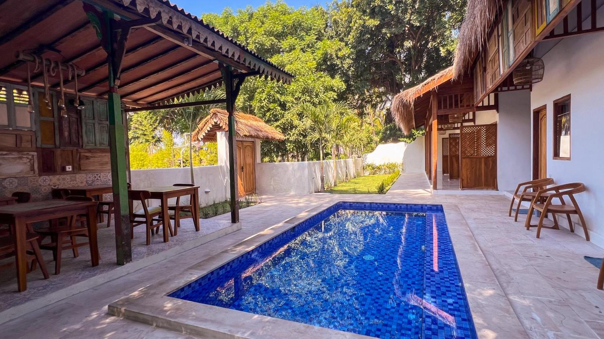 Bae Gili Inn Gili Air Kültér fotó
