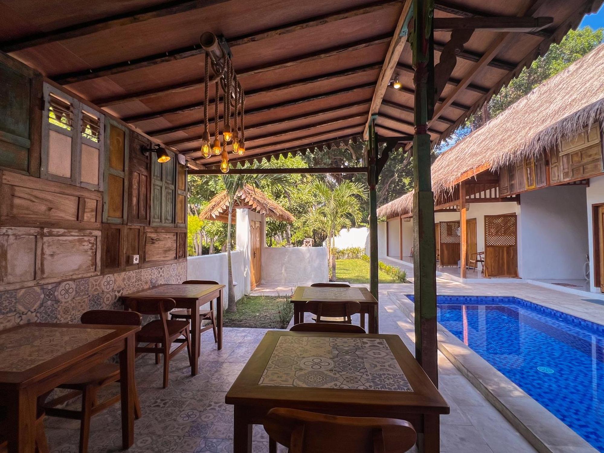 Bae Gili Inn Gili Air Kültér fotó